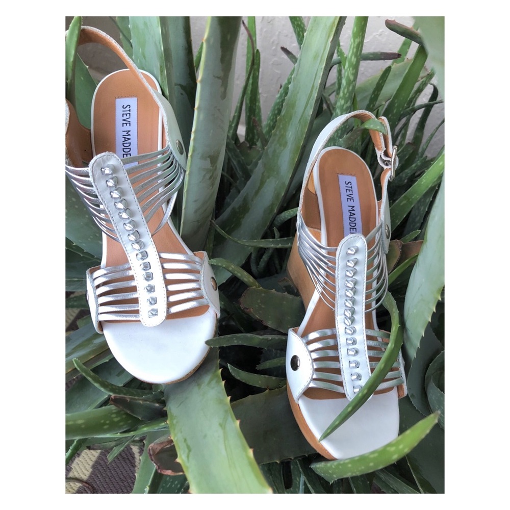 Steve Madden gladiator wedges
